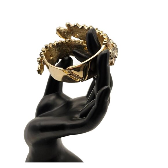 Crystal Clamper Cuff Bracelet, Banana Republic - Picture 5 of 7